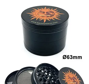 Grinders - Metal - Black 63mm - Image 1