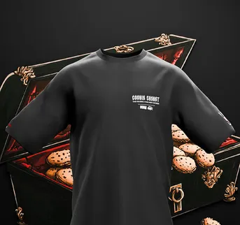 Barneys Farm x Doja - Cookie Casket - T-shirt - Image 1