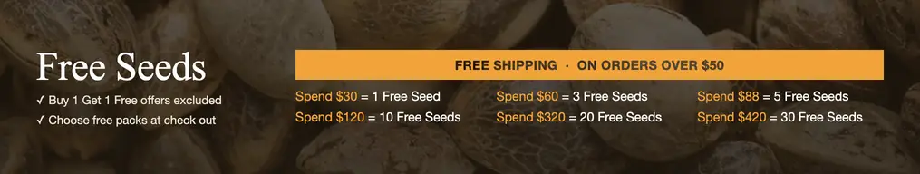 Free Seed Banner - Mix & Match Prices Collection Page