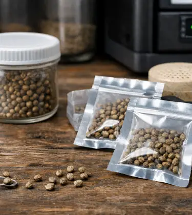 Store Cannabis Seeds