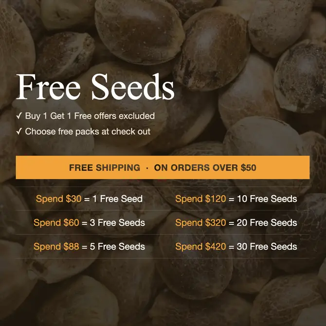 Free Seed Banner - Mix & Match Product Page