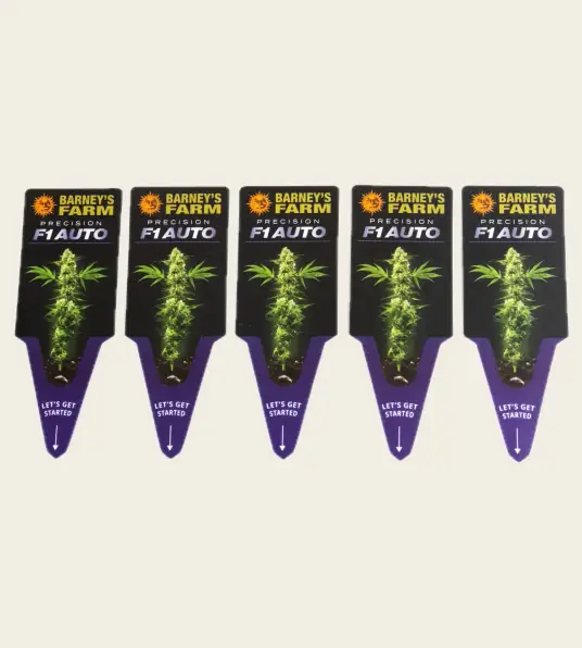F1 Auto Plant Labels