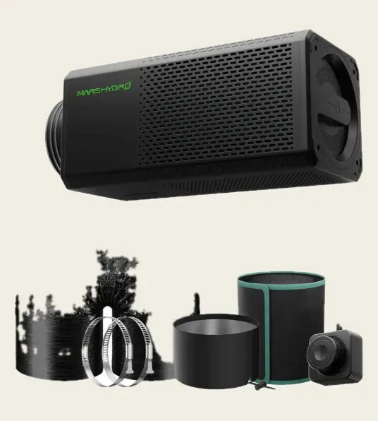 Mars Hydro iFresh AirOne6 2-in-1 Inline Fan with Carbon Filter