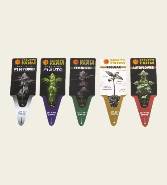 Barney's Farm Plant Label Set - Main Image