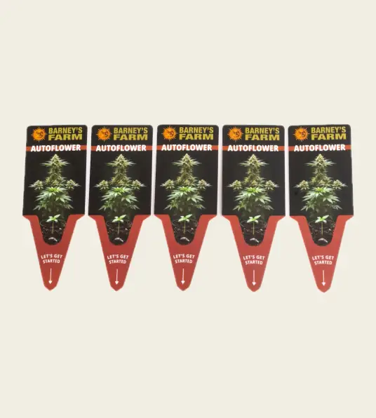 Autoflower Plant Labels