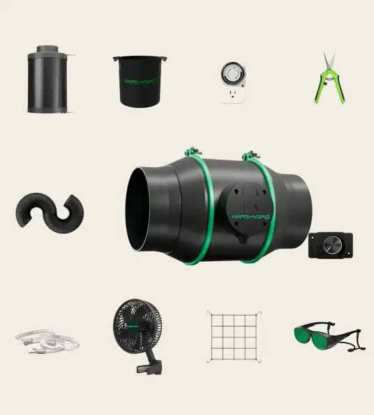 Mars Hydro iFresh 6" Complete Inline Fan Kit