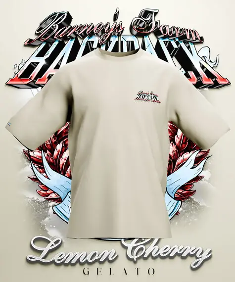 Barneys Farm x Backpackboyz - Lemon Cherry Gelato - T-shirt - Main Image