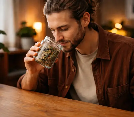 Weed smells different