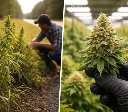 Wild weed vs dispensary