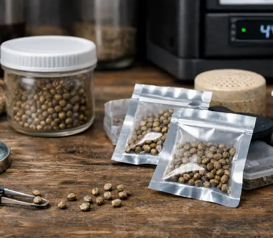 Store Cannabis Seeds