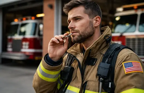 firefighters smoke weed