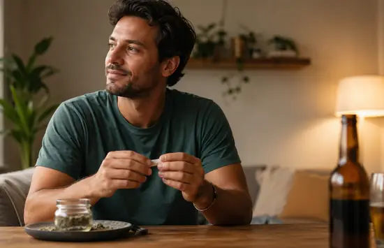 Quit drinking with cannabis