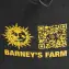 Barney's Farm logo printed on the felt